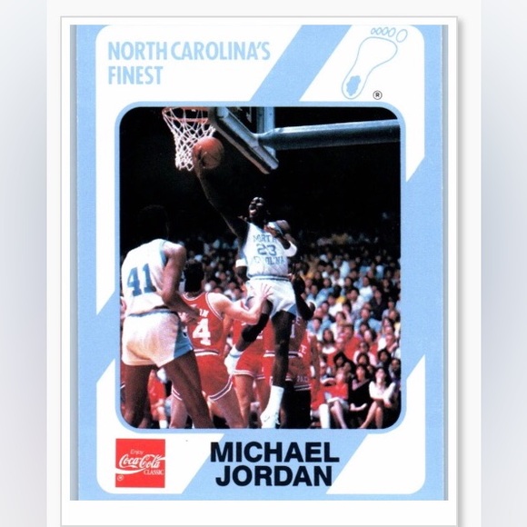 NEW! MICHAEL JORDAN UNC NCAA BASKETBALL 1982 VINTAGE 10 GLOSSY 8.5x11 POSTER SET - Picture 7 of 10